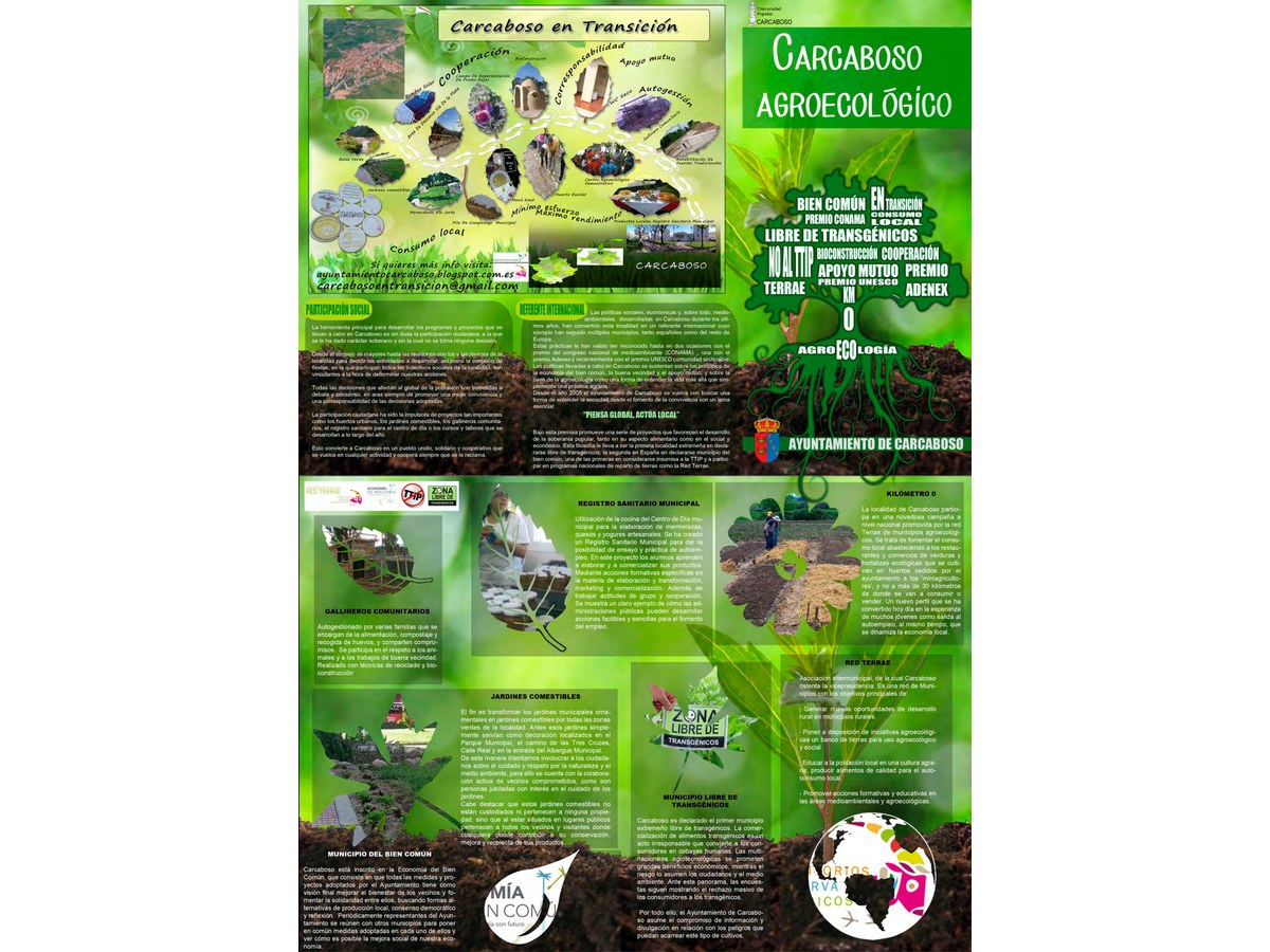 Primera página de Carcaboso en transición