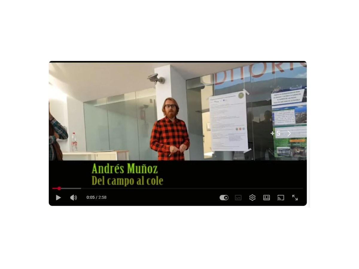 Pantalla inicial de V Simposio agroecología, municipalismo y desarrollo rural: Comedores escolares