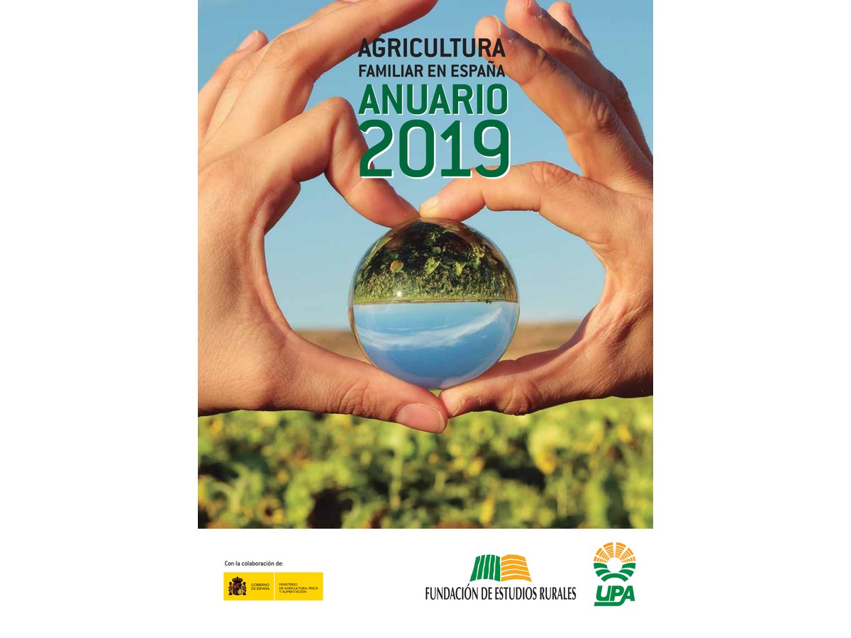 Primera página de Agricultura Familiar en España: Anuario 2019